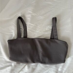 NEW Vuori Evolve Square Neck Top, M, Gray